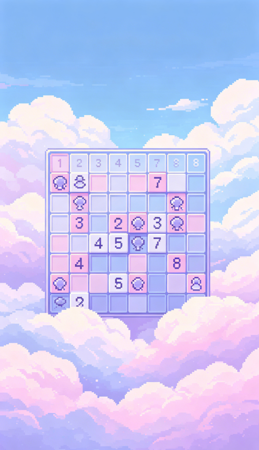 Minesweeper in Dreamy Clouds