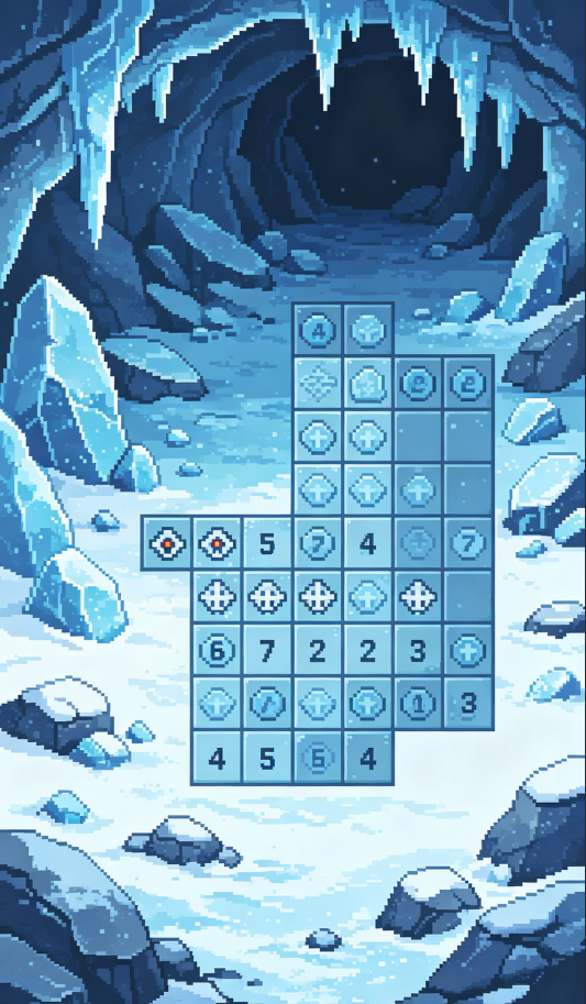 Minesweeper in Frosty Cave