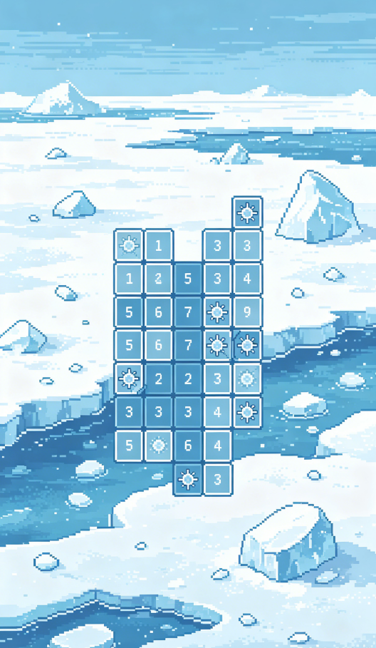 Polar Icefield Minesweeper