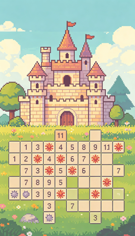 Minesweeper in Fairy Tale Castle