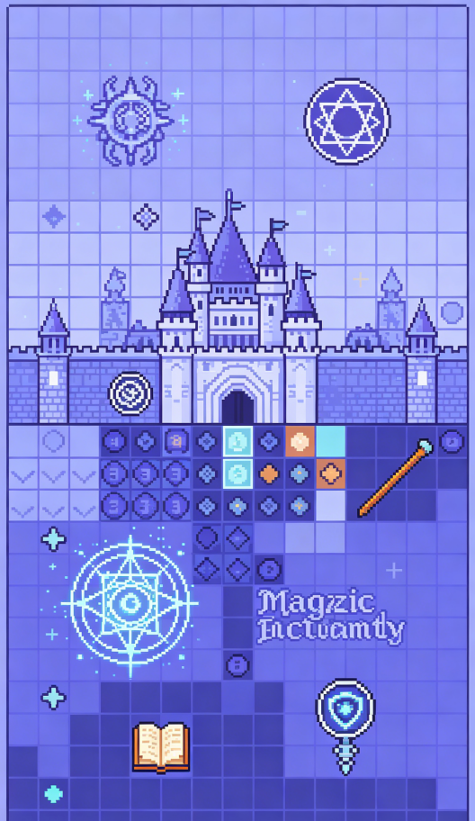 Minesweeper in Magic Academy